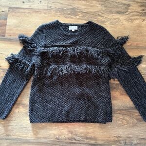 Mud Pie Fringe Sweater